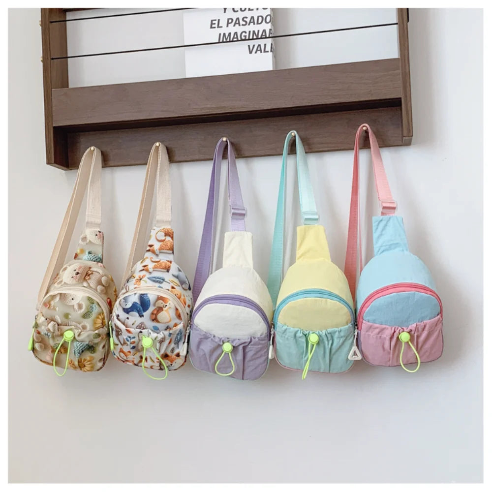 Kids' Small Chest Bag – Cute Cartoon Crossbody for Boys and Girls