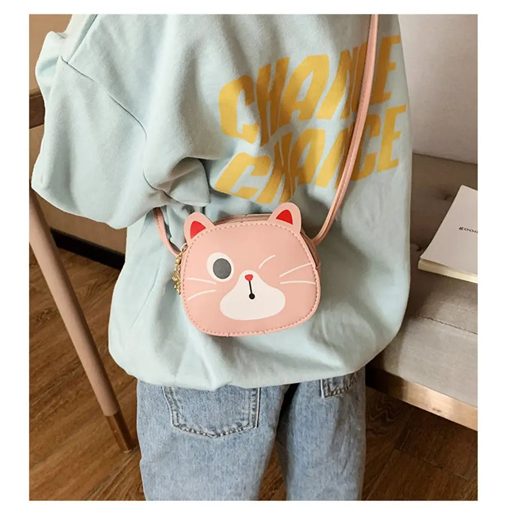 Mini Sac Bandoulière Enfant Cartoon – Mignon, Léger et Polyvalent (8 ans et +)