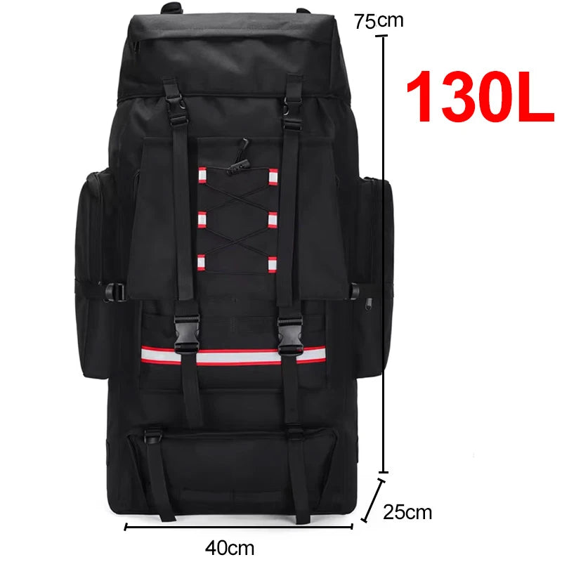 Scione 80L–130L Backpack – Hiking, Camping & Trekking