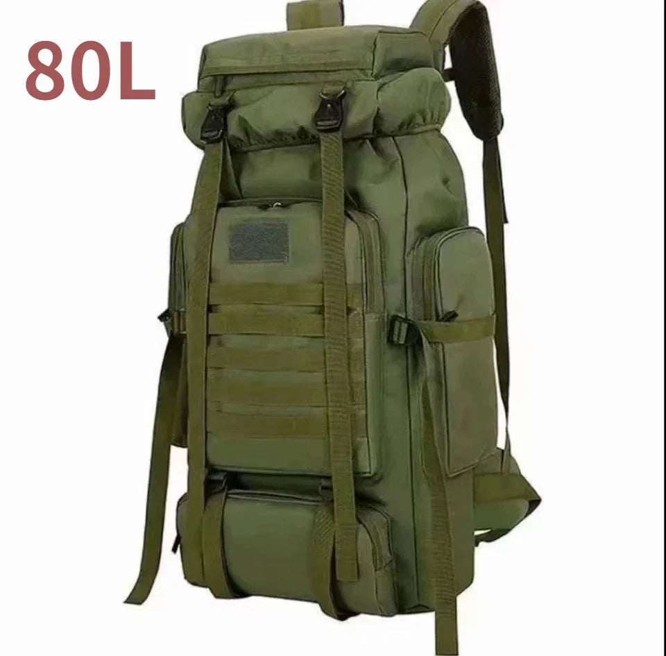 Tactical Backpack Large Capacity 80L & 100L – Hiking, Mountaineering & Camping | Military & Outdoor | Unisex