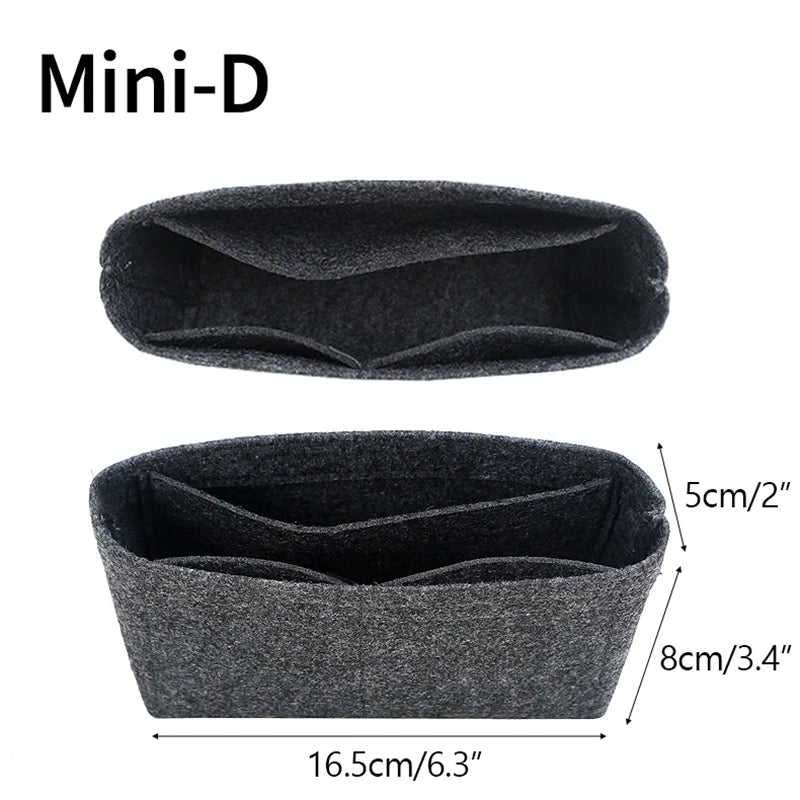 Bag Organizer – Multi-Pocket Insert, With or Without Zipper