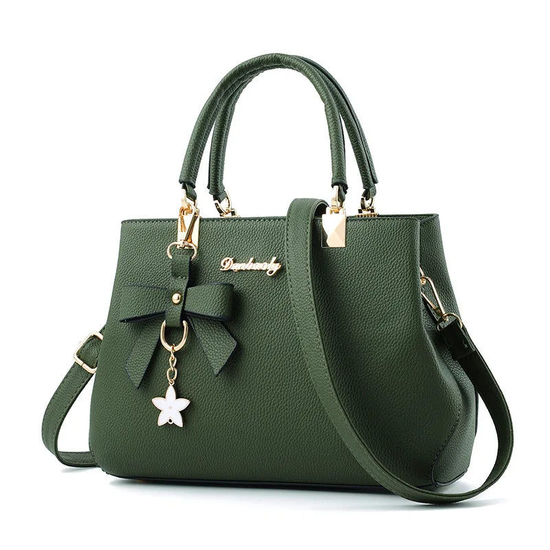 Sac à main grande capacité — bandoulière, épaule et main, style tendance
