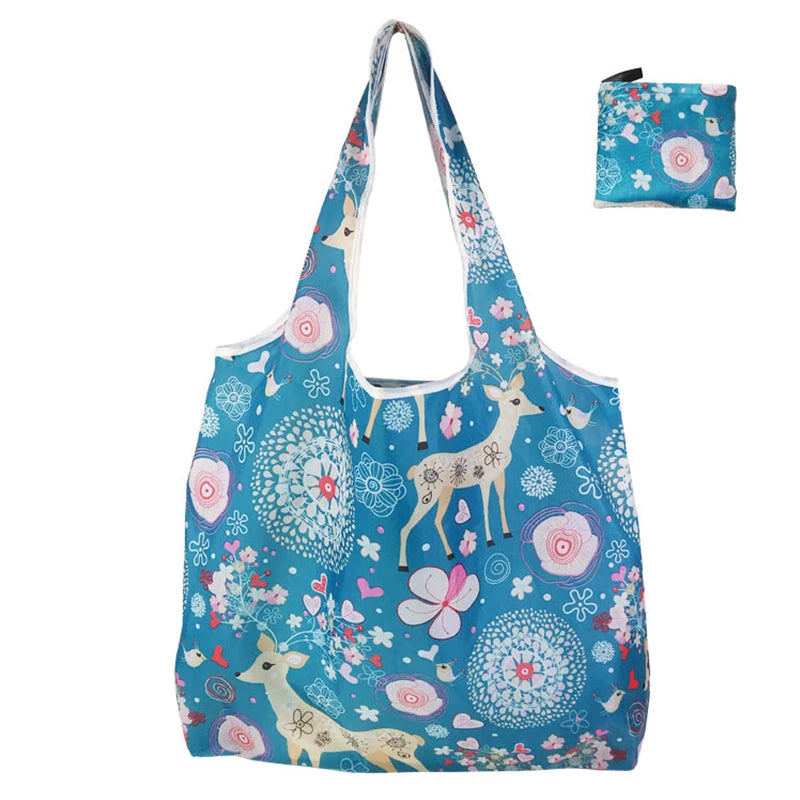 Grand sac réutilisable pliable – Écologique, 20 kg, lavable en machine