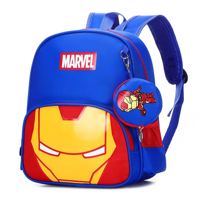Spider-Man Kids' Backpack — ergonomic, cartoon, ages 4-13