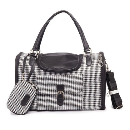 Sac Transporteur Chien & Chat – Bandoulière en Cuir PU | Taille S & M | Chihuahua & Petits Chiens