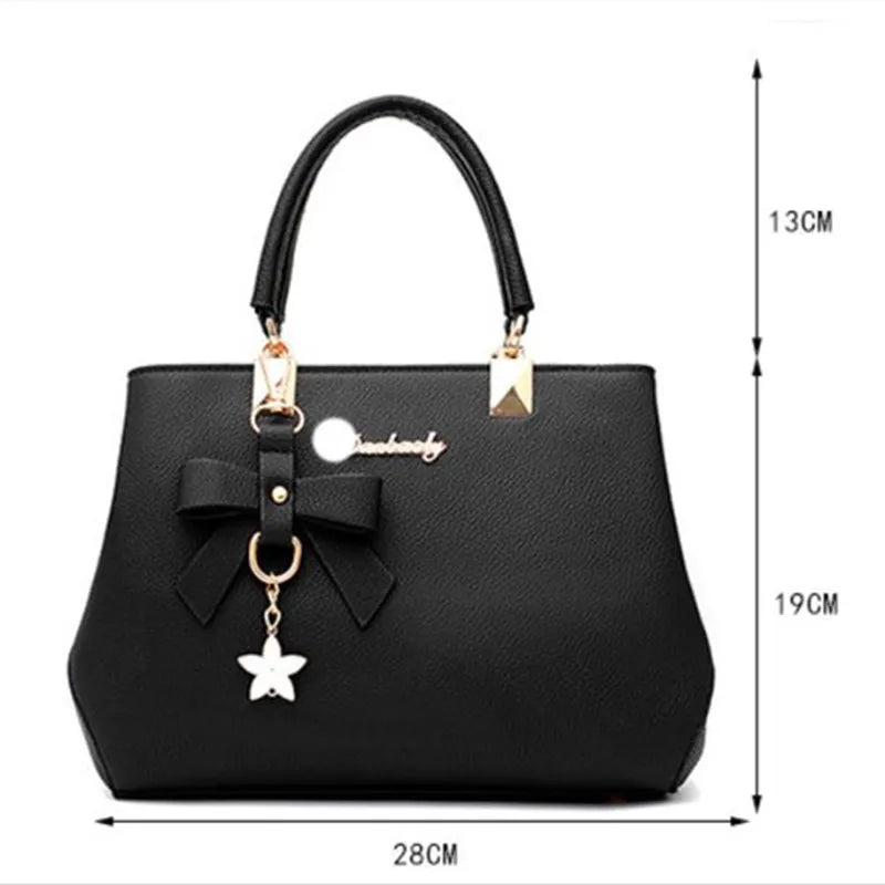 Sac à main grande capacité — bandoulière, épaule et main, style tendance