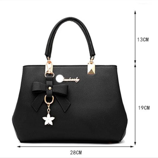 Sac à main grande capacité — bandoulière, épaule et main, style tendance