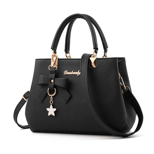 Sac à main grande capacité — bandoulière, épaule et main, style tendance