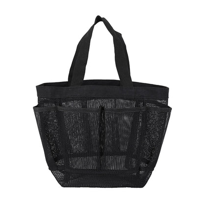 Sac de Plage Filet 8 Poches – Impérméable, Pliable, Grande Capacité Piscine