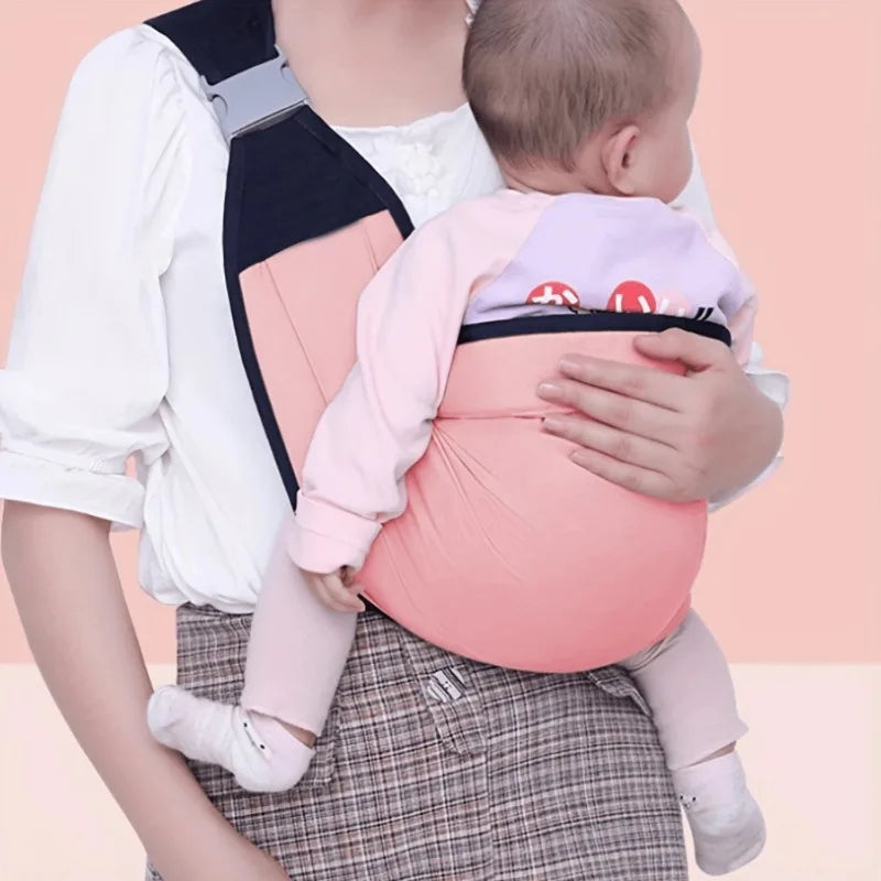 Écharpe Porte-Bébé à Anneau Ring Sling – Multifonction & Ergonomique | Nouveau-Né à Bambin | Coton Doux