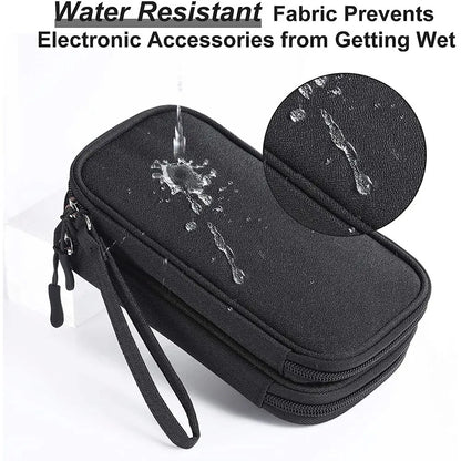 Pochette Organisateur de Câbles – Double ou Simple Couche, Imperméable & Compacte