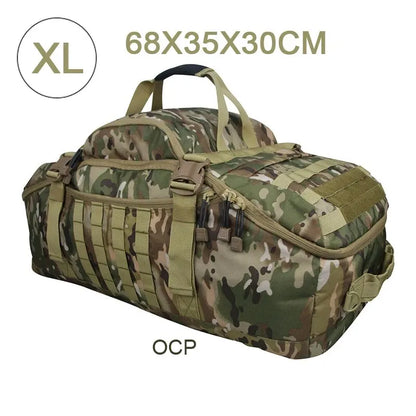 Sac à Dos Tactique LQARMY 45L–80L – Camping, Randonnée & Voyage
