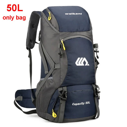 Sac à Dos de Voyage 50L – Randonnée, Camping & Alpinisme Unisexe