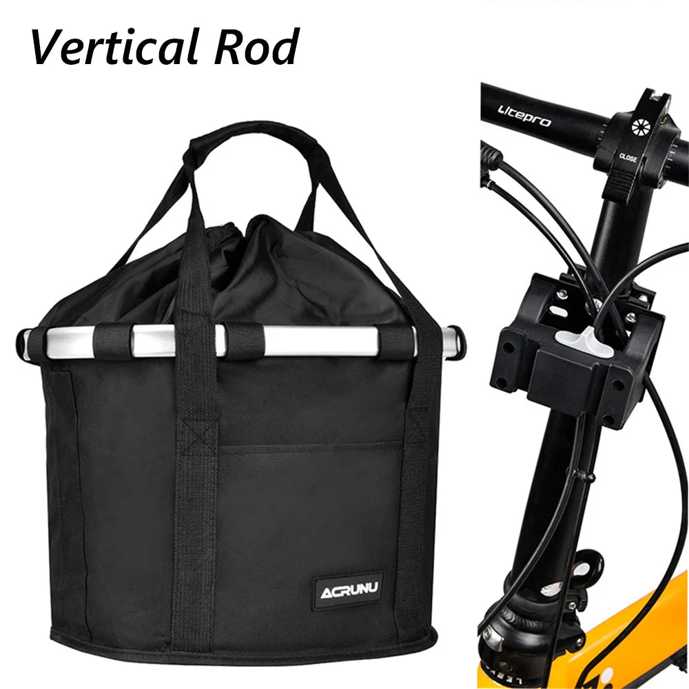 Panier Transporteur Vélo en Alliage d’Aluminium – Petit Chien & Chat | Imperméable & Durable | Chihuahua, Yorkshire, Shih Tzu