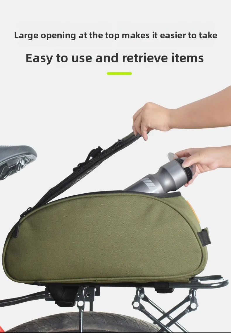 Sacoche Porte-Bagages Vélo – Libération Rapide, Pliable & Grande Capacité