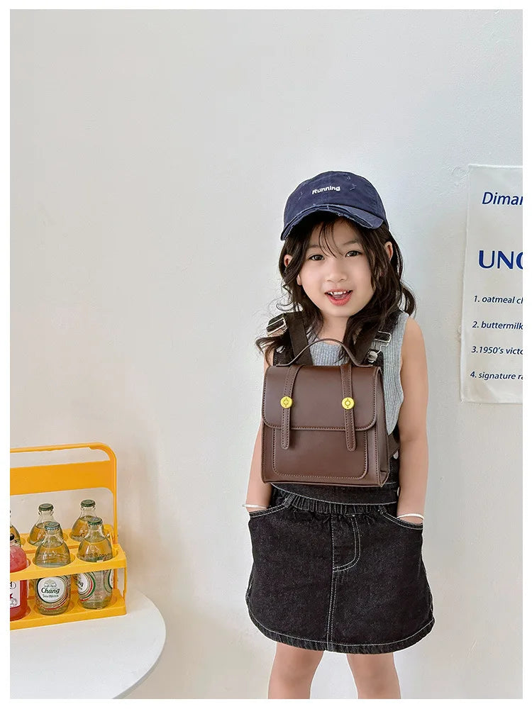Sac à Dos Enfant Fille – Élégant, Léger et Tendance (7-13 ans)