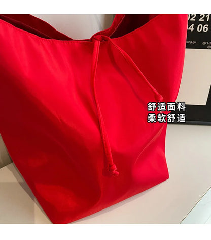 Sac Seau Fourre-Tout Minimaliste – Grande Capacité, Style Rétro pour Femme