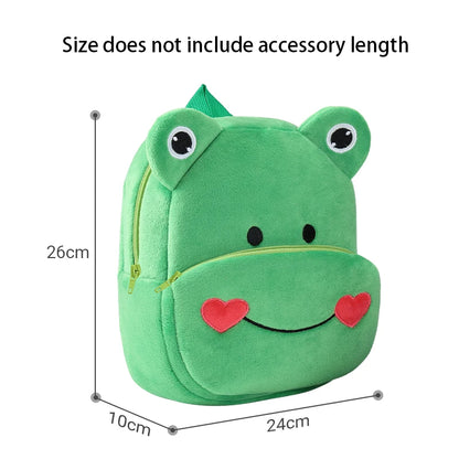 Sac à Dos Enfant Animaux – Canard, Vache, Grenouille – Grande Capacité, École et Voyage