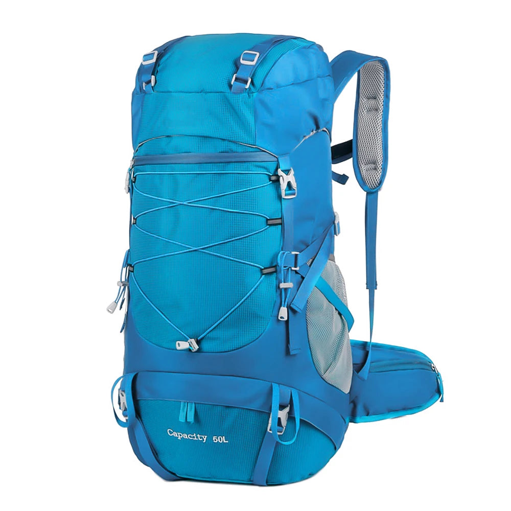 WESTTUNE 50L Hiking Backpack with Rain Cover
