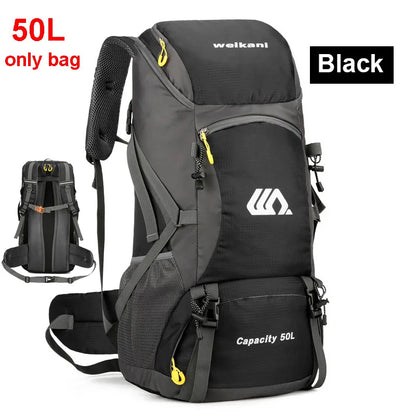 Sac à Dos de Voyage 50L – Randonnée, Camping & Alpinisme Unisexe