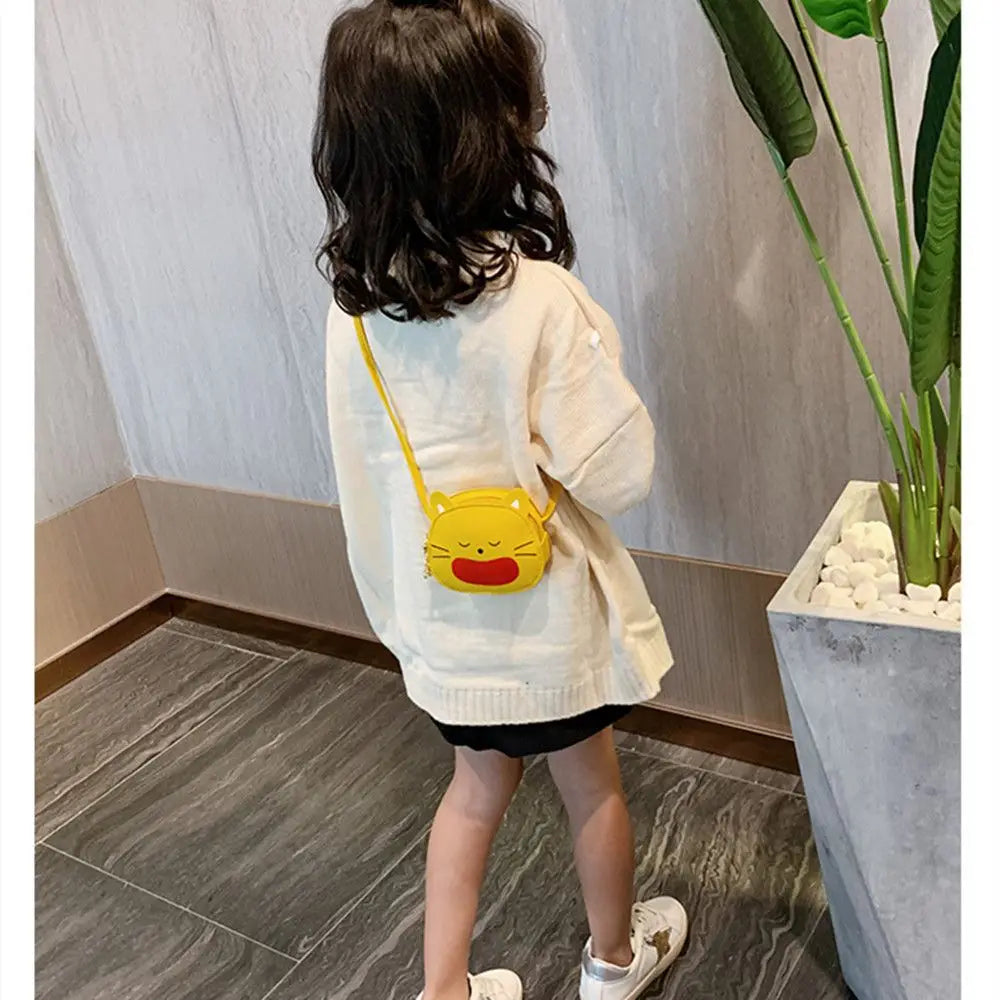 Mini Sac Bandoulière Enfant Cartoon – Mignon, Léger et Polyvalent (8 ans et +)