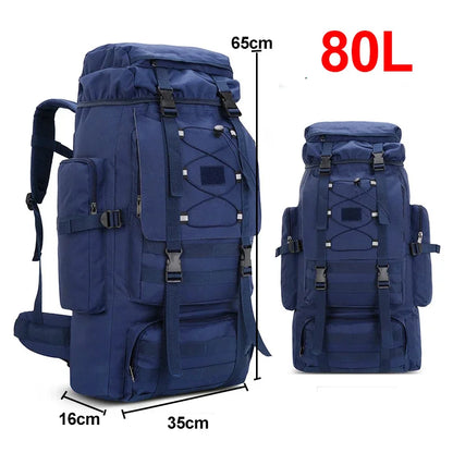 Scione 80L–130L Backpack – Hiking, Camping & Trekking