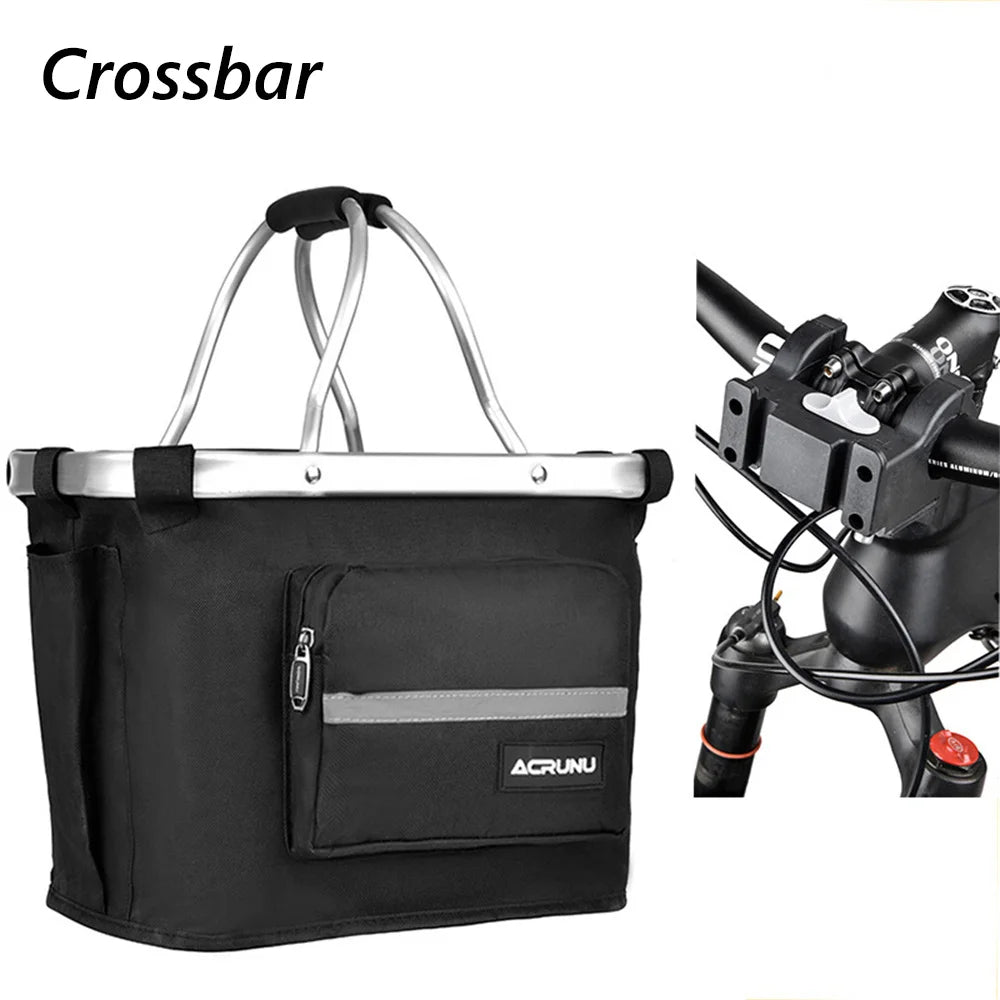 Panier Transporteur Vélo en Alliage d’Aluminium – Petit Chien & Chat | Imperméable & Durable | Chihuahua, Yorkshire, Shih Tzu