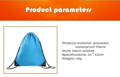 Sac À Dos Éco à Cordon Imperméable – Gym, Sport & Plein Air