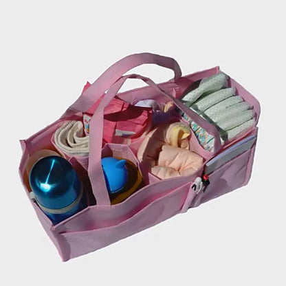 The Mom Essential — Multifunctional Diaper Bag Organizer
