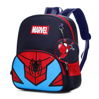 Spider-Man Kids' Backpack — ergonomic, cartoon, ages 4-13