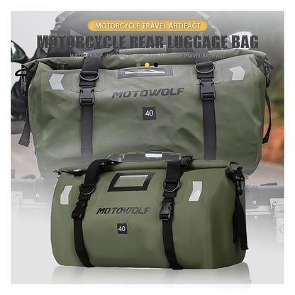 Waterproof Motorcycle Tail Bag - 20L to 100L