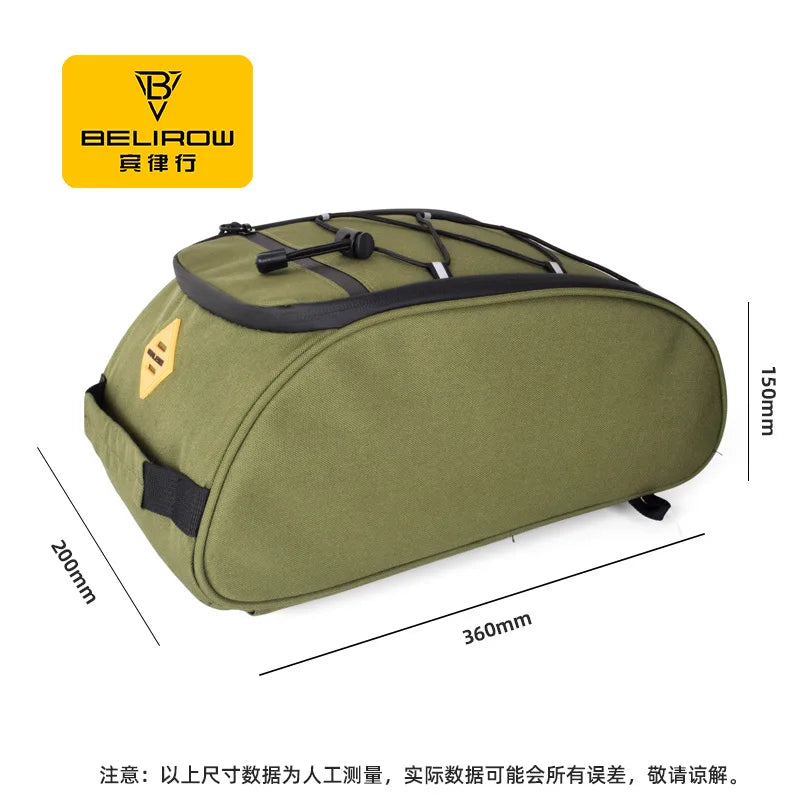 Sacoche Porte-Bagages Vélo – Libération Rapide, Pliable & Grande Capacité