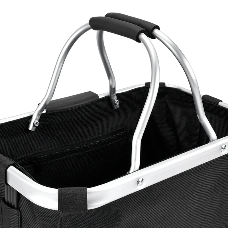 Panier Transporteur Vélo en Alliage d’Aluminium – Petit Chien & Chat | Imperméable & Durable | Chihuahua, Yorkshire, Shih Tzu