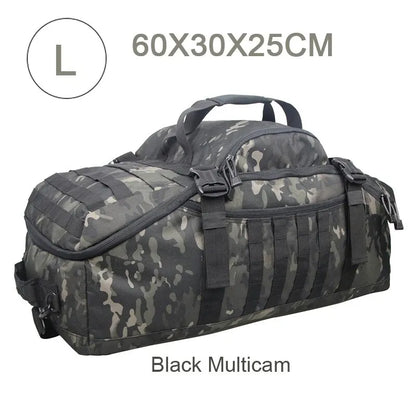 Sac à Dos Tactique LQARMY 45L–80L – Camping, Randonnée & Voyage
