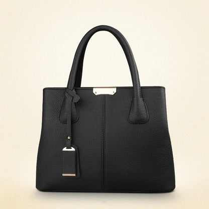 Women's PU Leather Tote Bag - Large, Shoulder & Crossbody