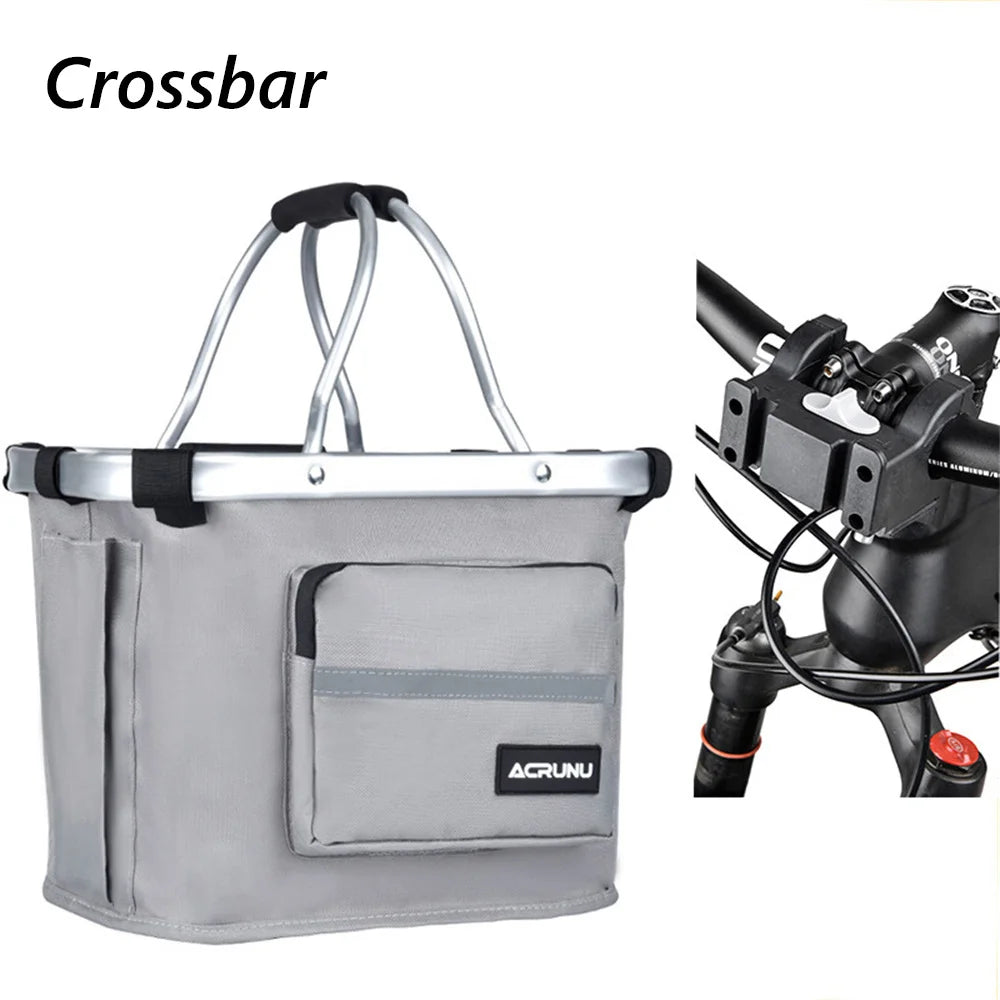 Panier Transporteur Vélo en Alliage d’Aluminium – Petit Chien & Chat | Imperméable & Durable | Chihuahua, Yorkshire, Shih Tzu