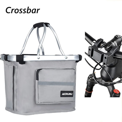 Panier Transporteur Vélo en Alliage d’Aluminium – Petit Chien & Chat | Imperméable & Durable | Chihuahua, Yorkshire, Shih Tzu