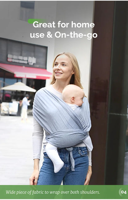 Ergonomic Baby Carrier with X-Shaped Support