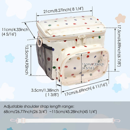 Panier Vélo Enfant – Sac de Guidon Multi-Poches pour Trottinette et Vélo