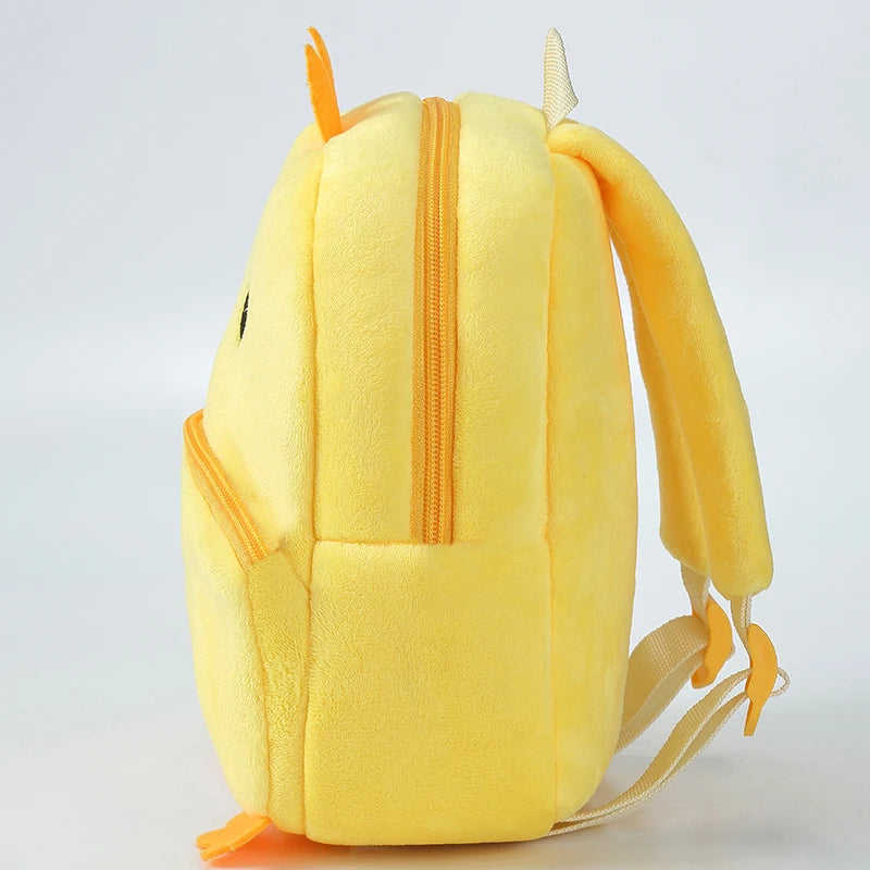 Sac à Dos Enfant Animaux – Canard, Vache, Grenouille – Grande Capacité, École et Voyage