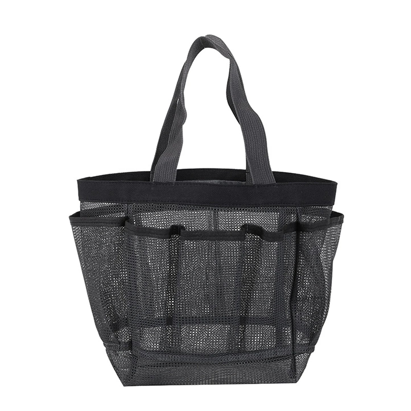Sac de Plage Filet 8 Poches – Impérméable, Pliable, Grande Capacité Piscine