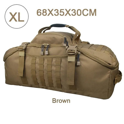 Sac à Dos Tactique LQARMY 45L–80L – Camping, Randonnée & Voyage