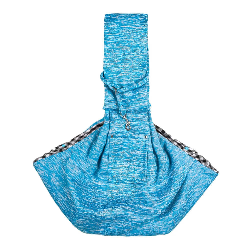 Sling Transporteur Bandoulière en Toile Chien & Chat – Mains Libres | Jusqu’à 7,5 kg | Chihuahua, Caniche & Teddy