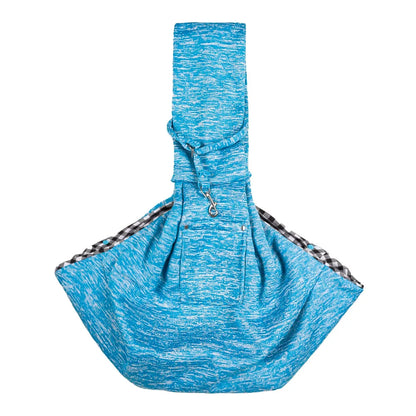 Sling Transporteur Bandoulière en Toile Chien & Chat – Mains Libres | Jusqu’à 7,5 kg | Chihuahua, Caniche & Teddy