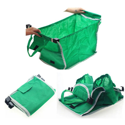Sac de courses réutilisable écologique – Grande capacité, pliable