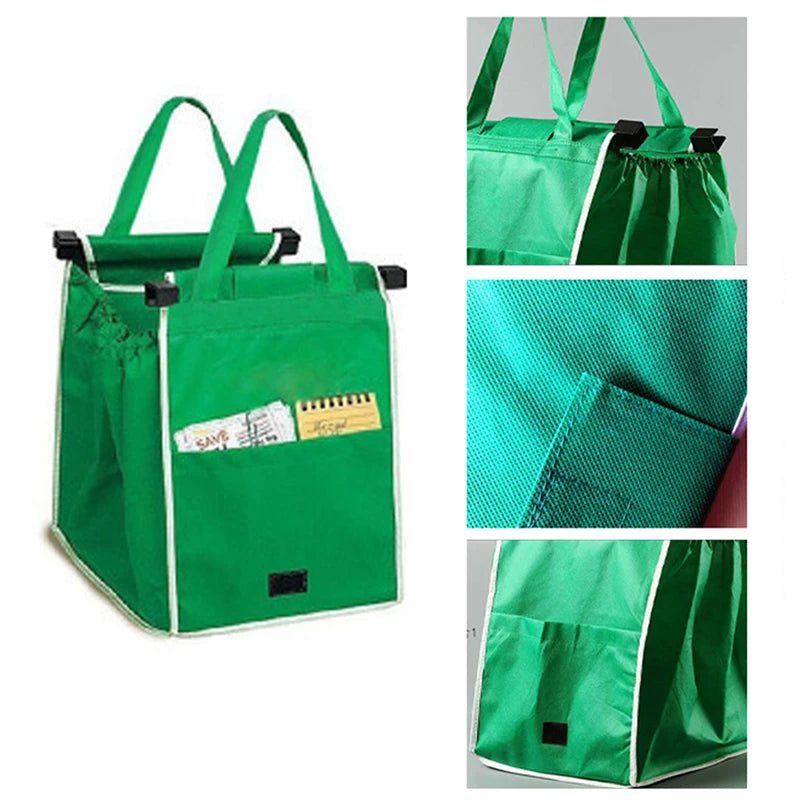 Sac de courses réutilisable écologique – Grande capacité, pliable