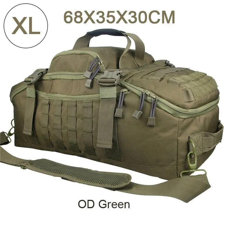 Sac à Dos Tactique LQARMY 45L–80L – Camping, Randonnée & Voyage