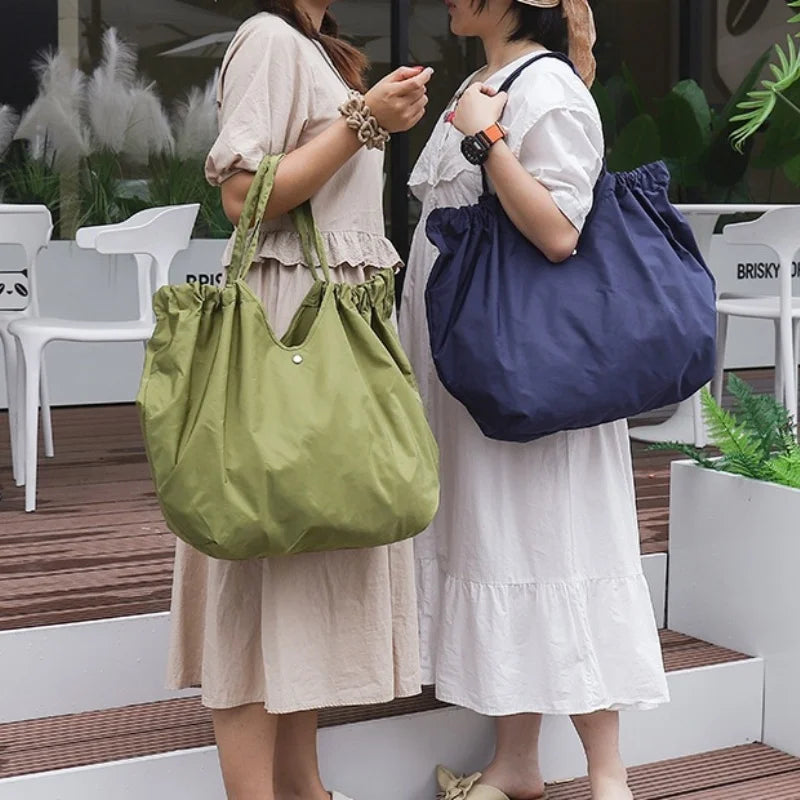 Sac Cabas Éco Réutilisable Pliable Grande Capacité – Tote Bag Écologique
