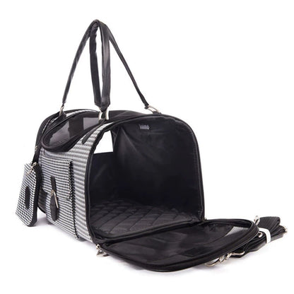 Sac Transporteur Chien & Chat – Bandoulière en Cuir PU | Taille S & M | Chihuahua & Petits Chiens