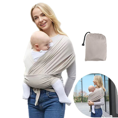 Ergonomic Baby Carrier with X-Shaped Support